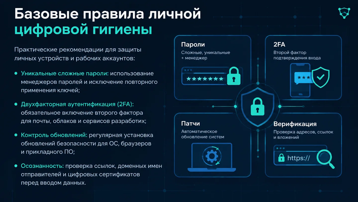 Базовые правила личной цифровой гигиены