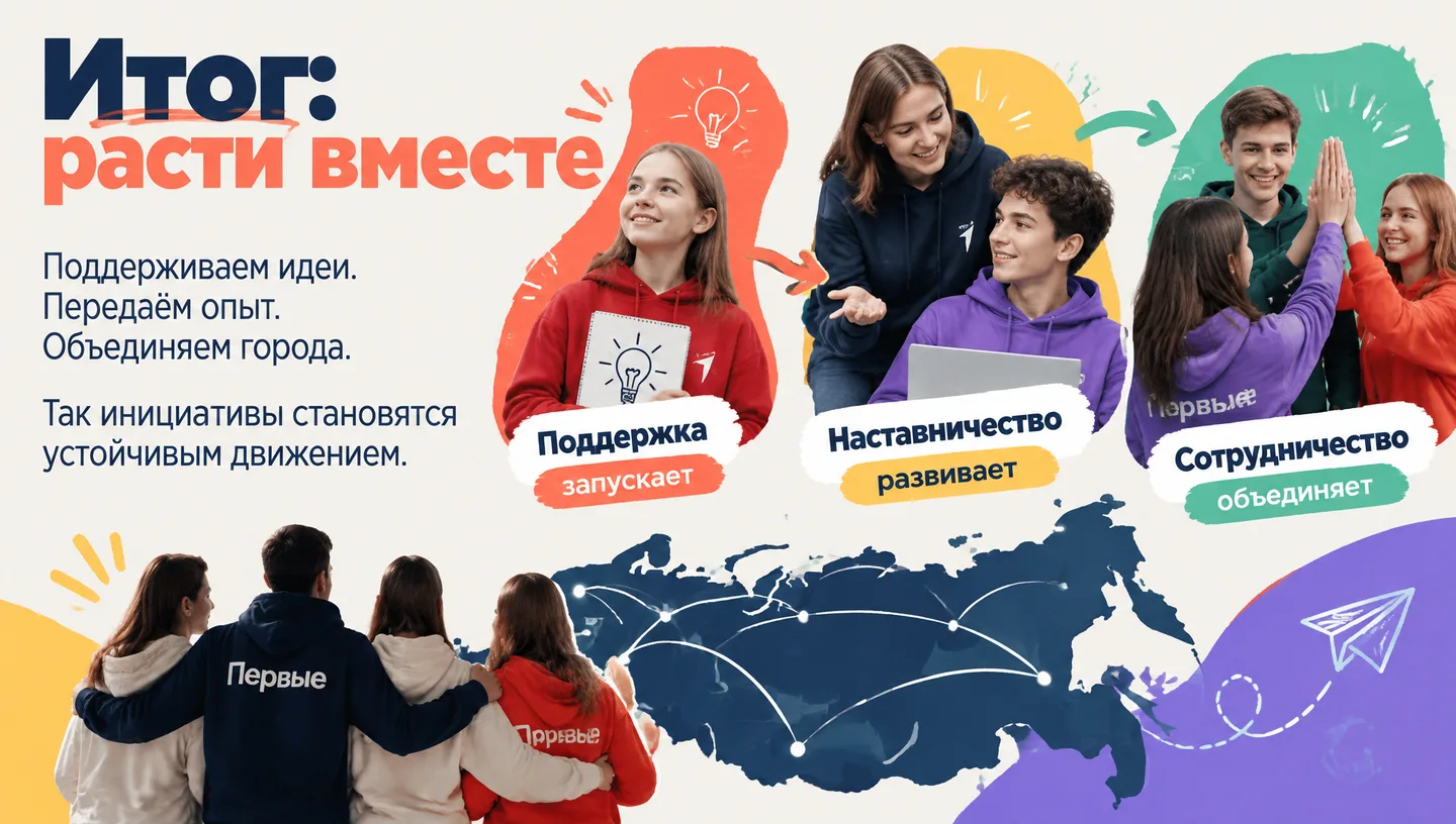 Итог: расти вместе