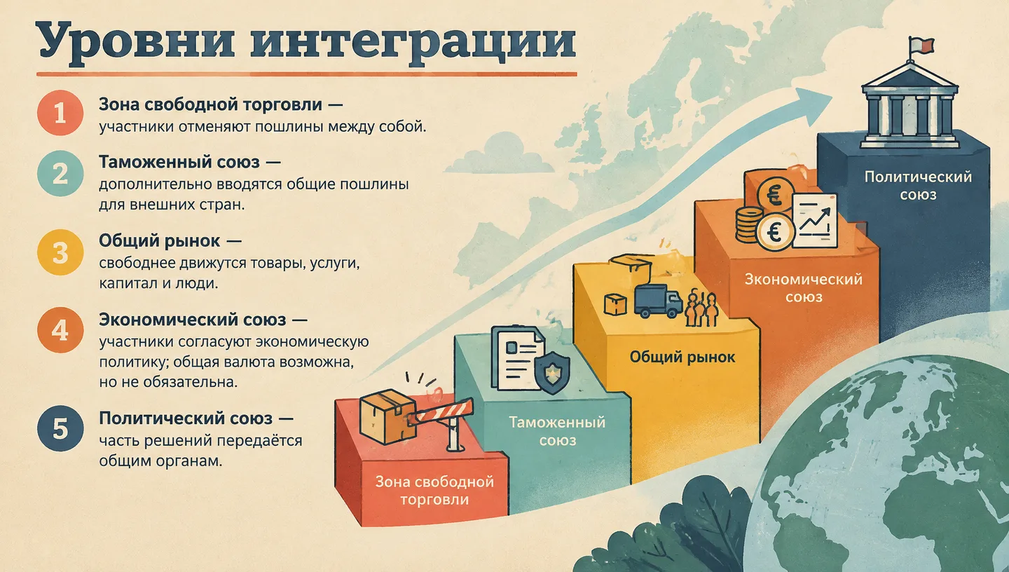Уровни интеграции