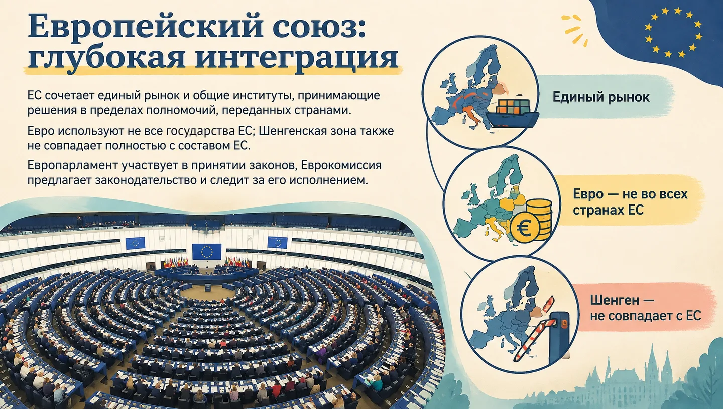 Европейский союз: глубокая интеграция