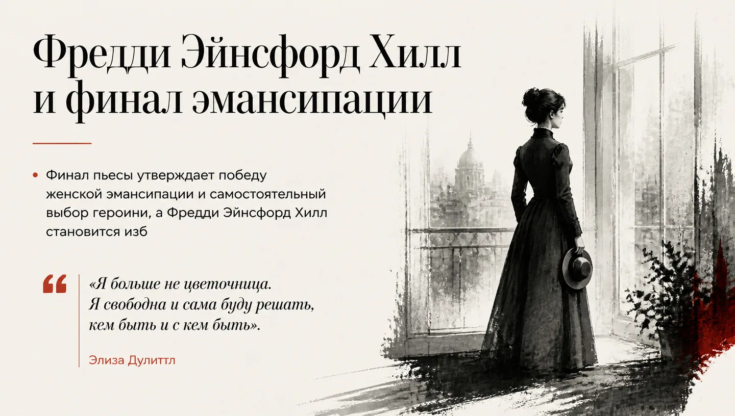Фредди Эйнсфорд Хилл и финал эмансипации