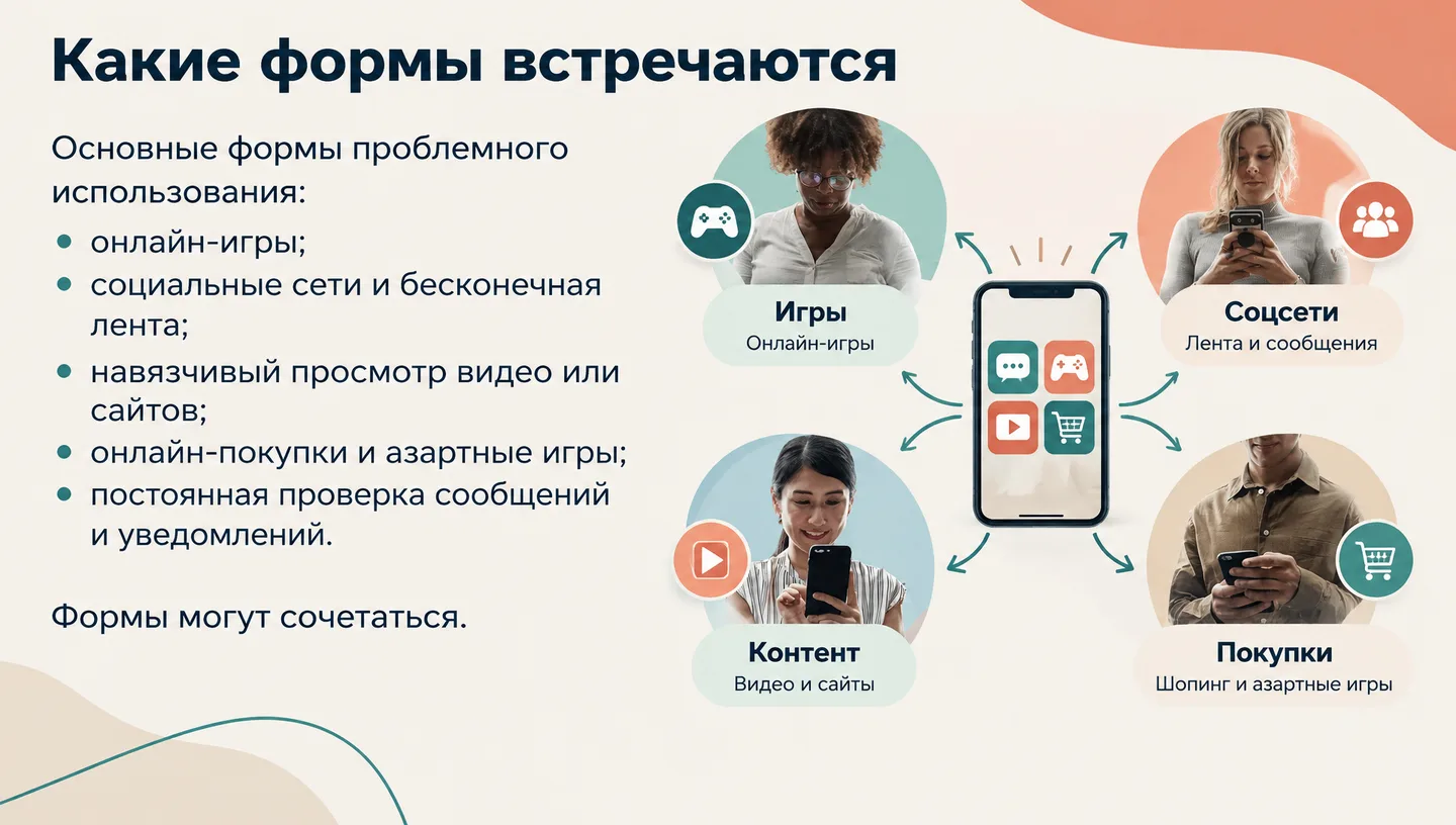 Какие формы встречаются