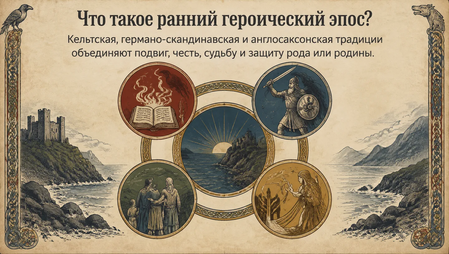 Что такое ранний героический эпос?