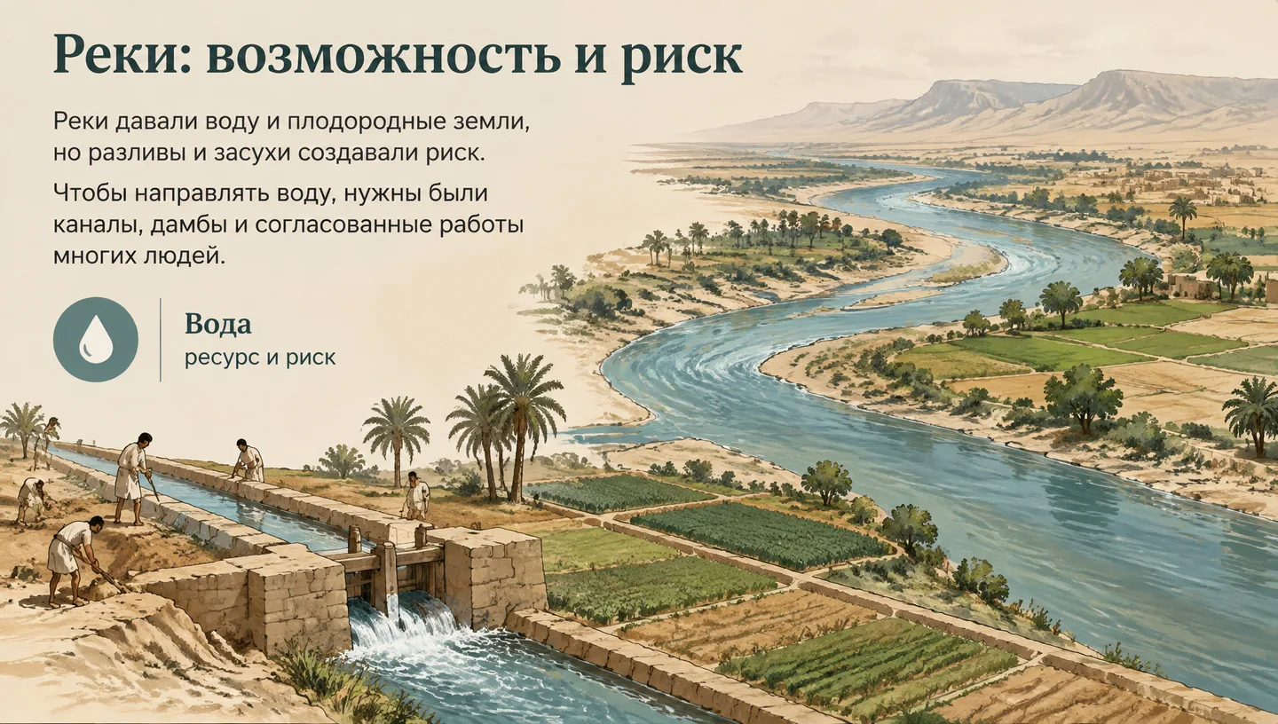 Реки: возможность и риск