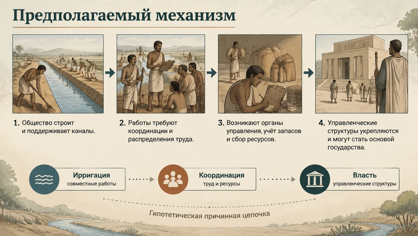 Предполагаемый механизм