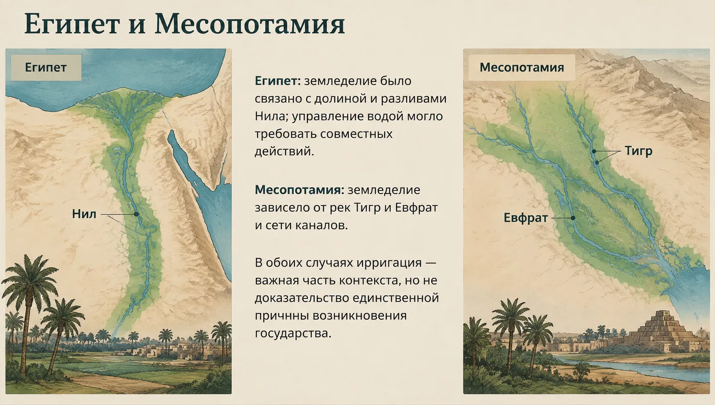Египет и Месопотамия