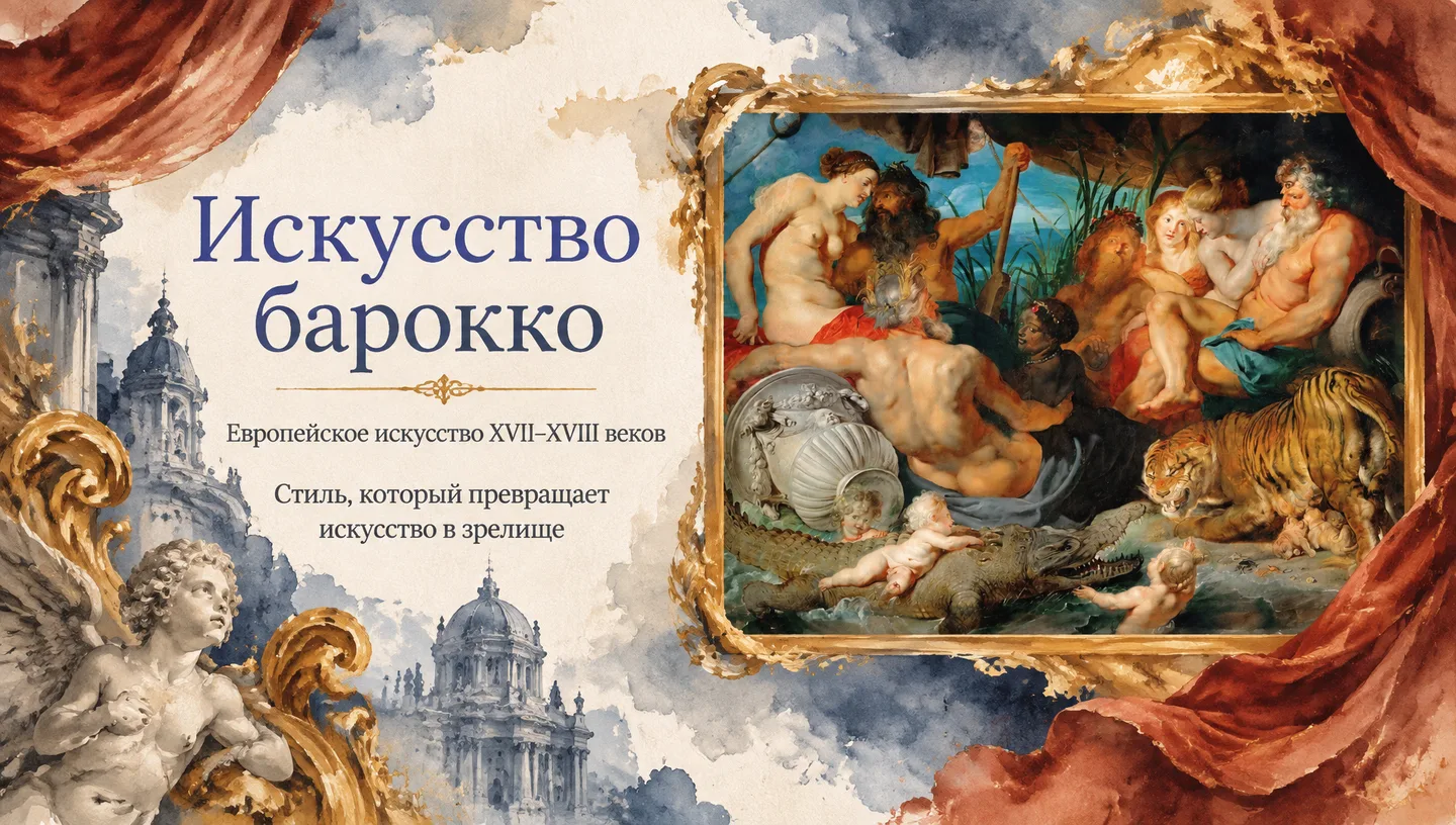Первый слайд: Искусство барокко
