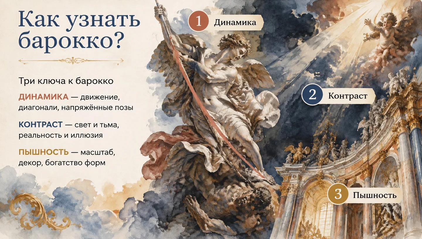 Как узнать барокко?