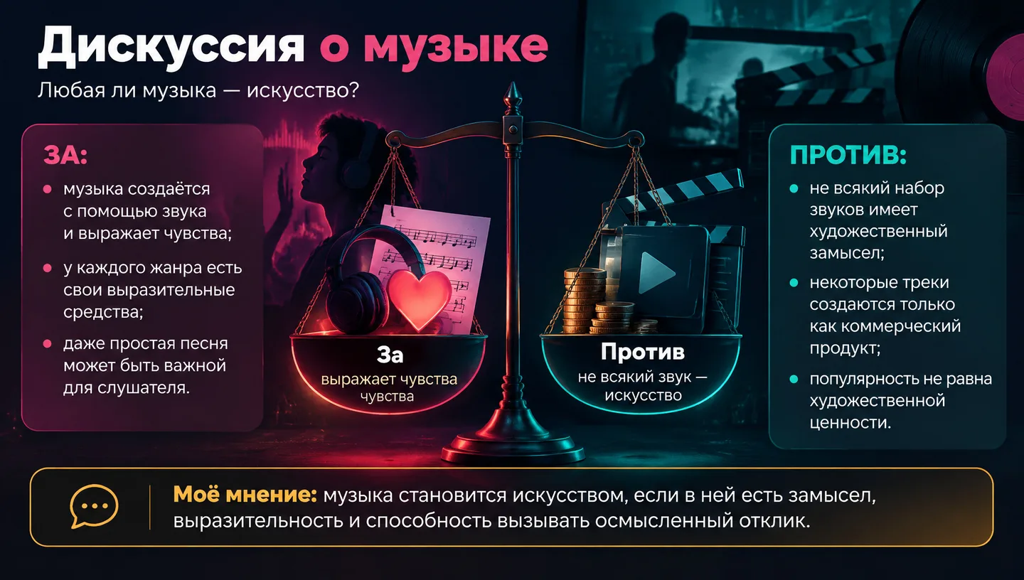 Дискуссия о музыке
