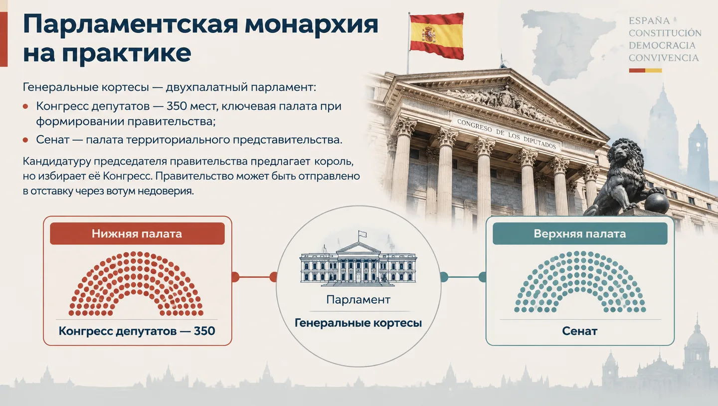 Парламентская монархия на практике