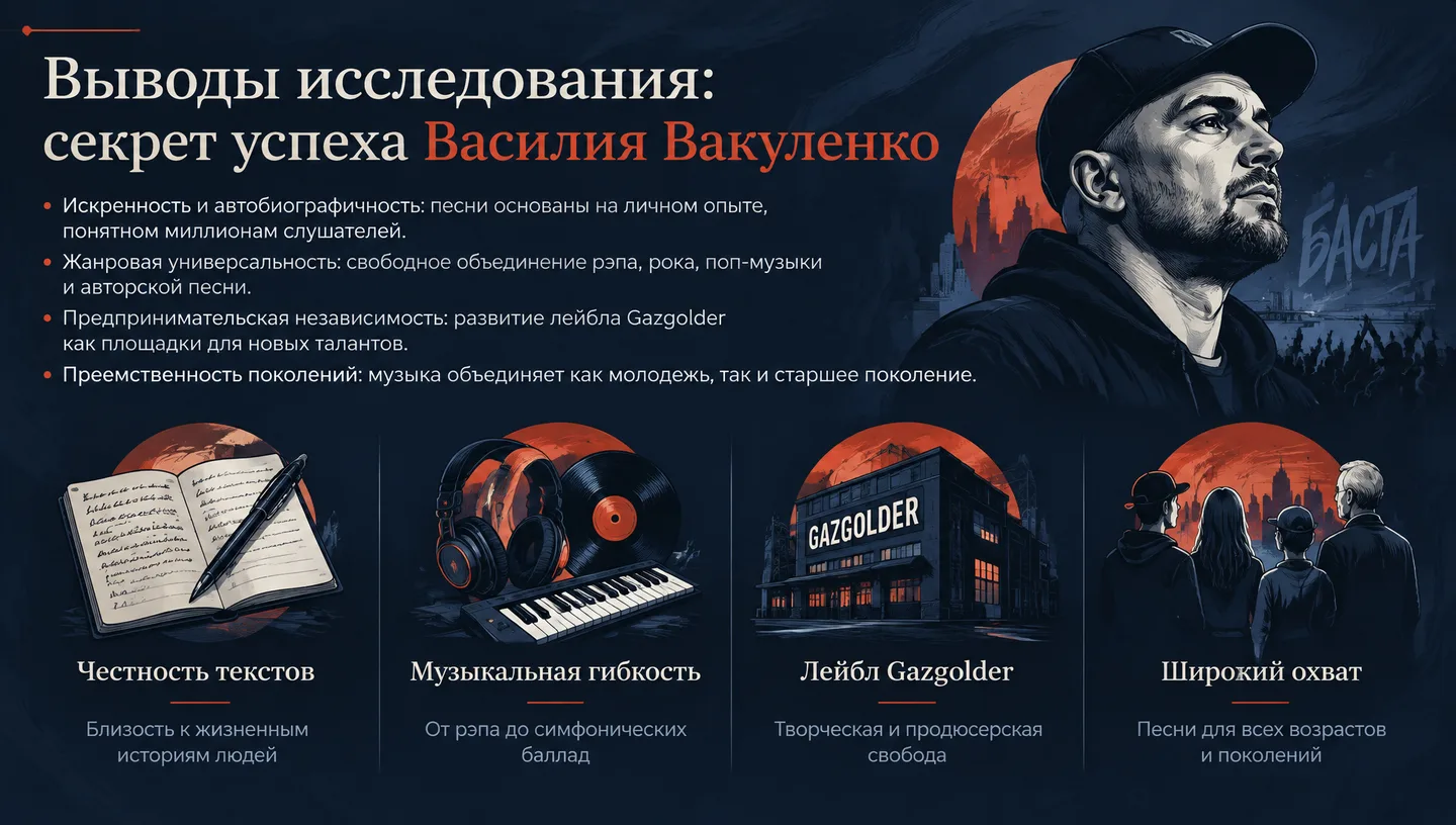 Выводы исследования: секрет успеха Василия Вакуленко