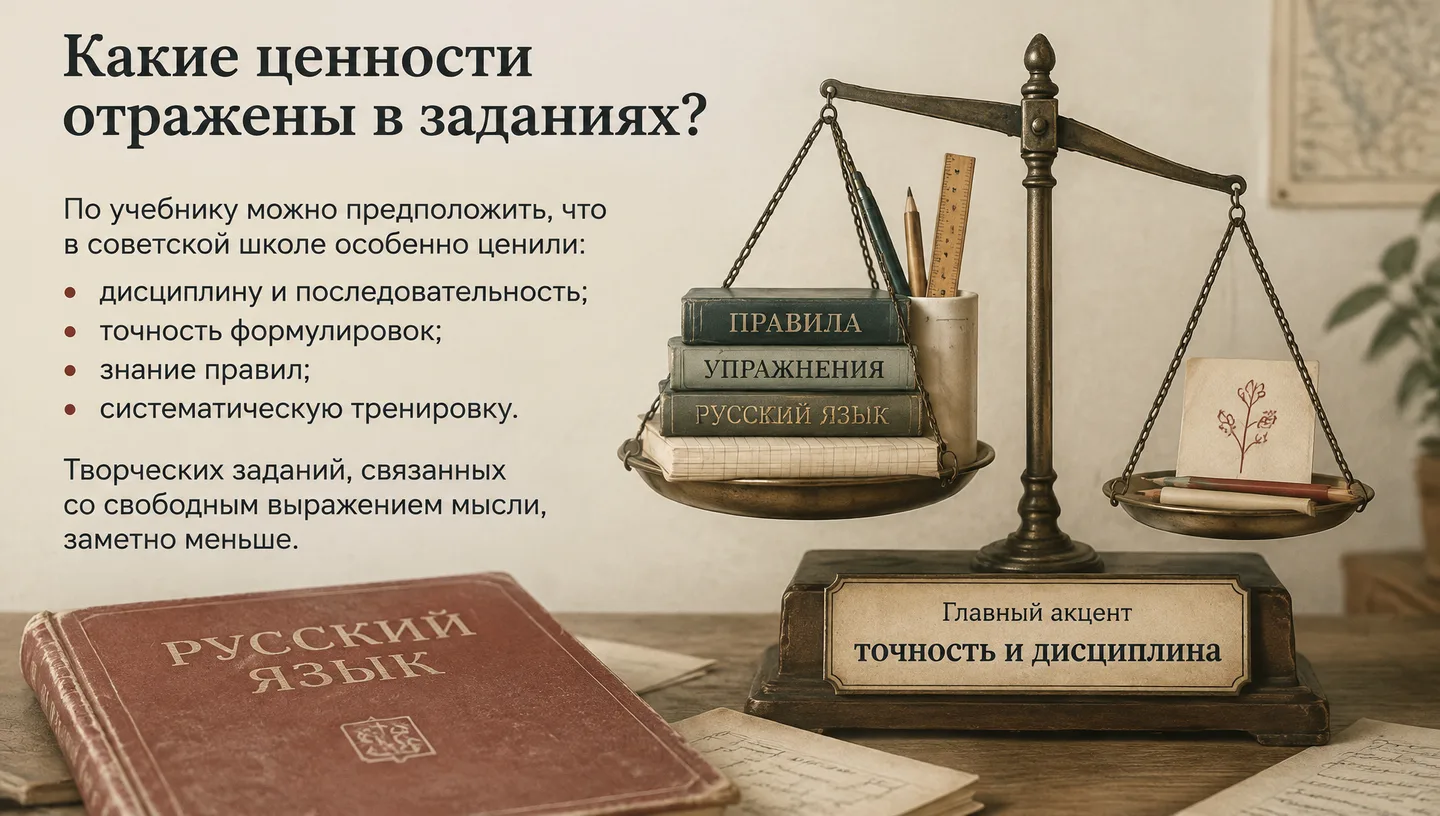 Какие ценности отражены в заданиях?