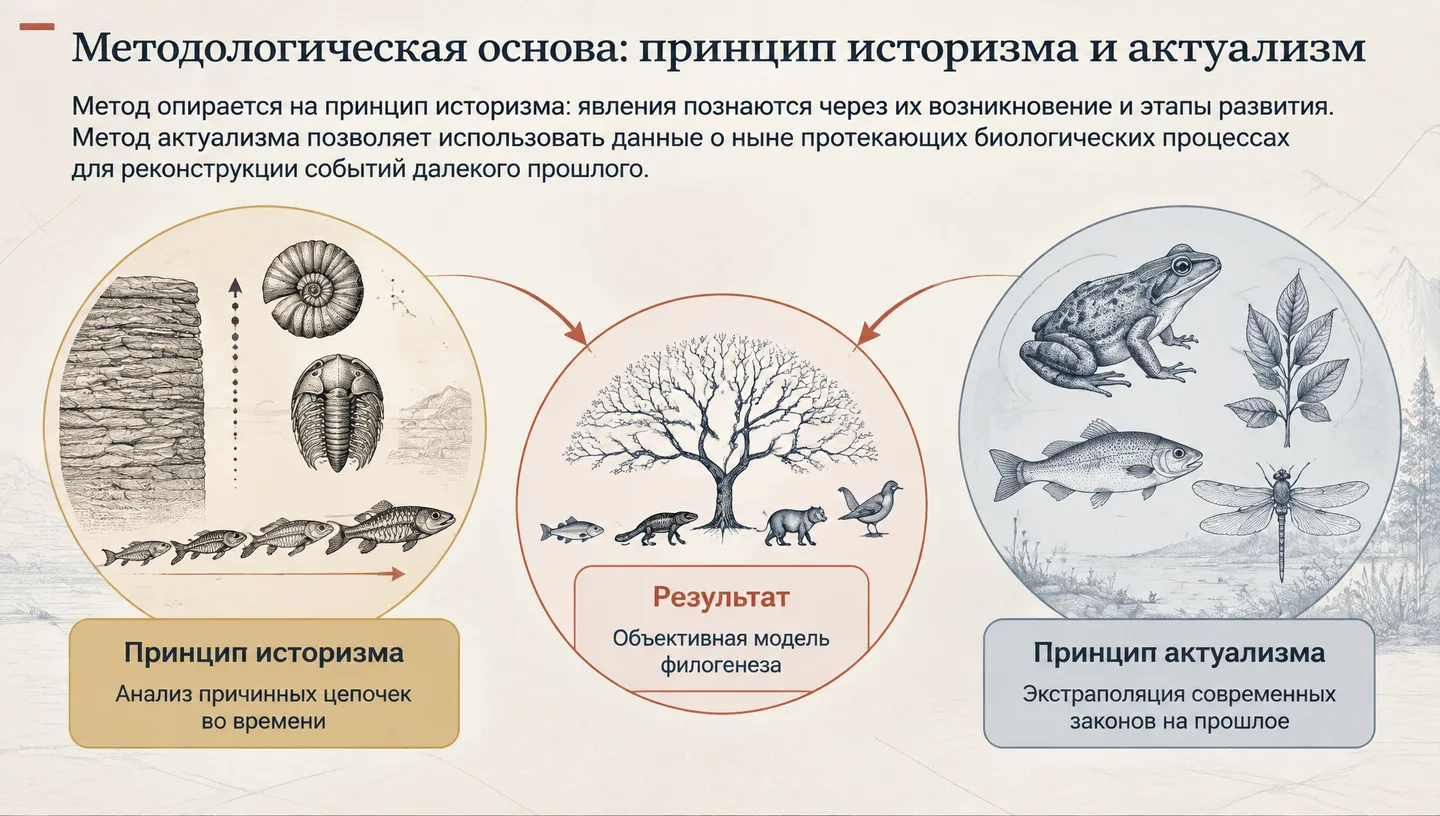 Методологическая основа: принцип историзма и актуализм