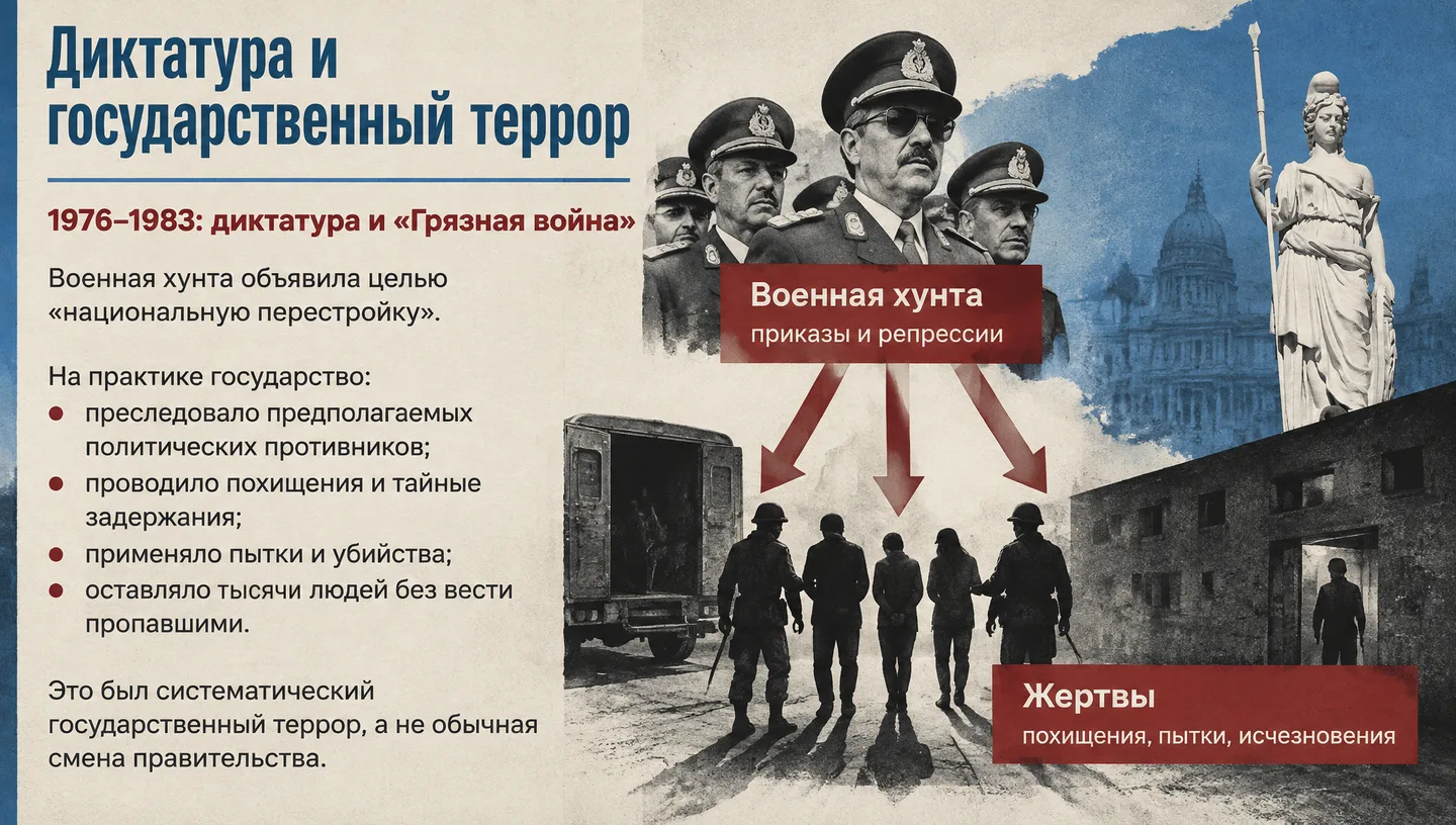 Диктатура и государственный террор
