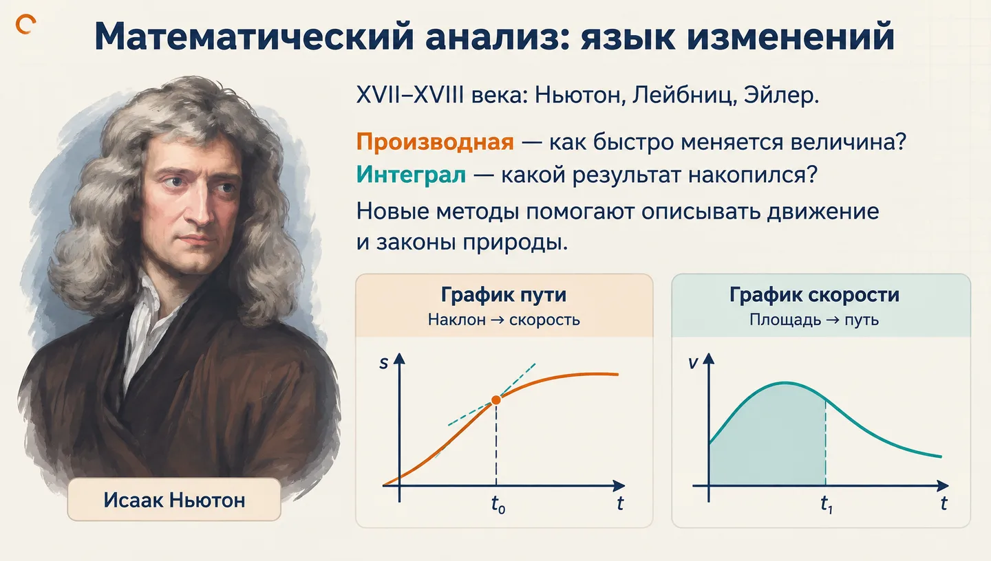 Математический анализ: язык изменений