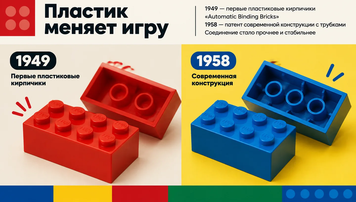 Пластик меняет игру
