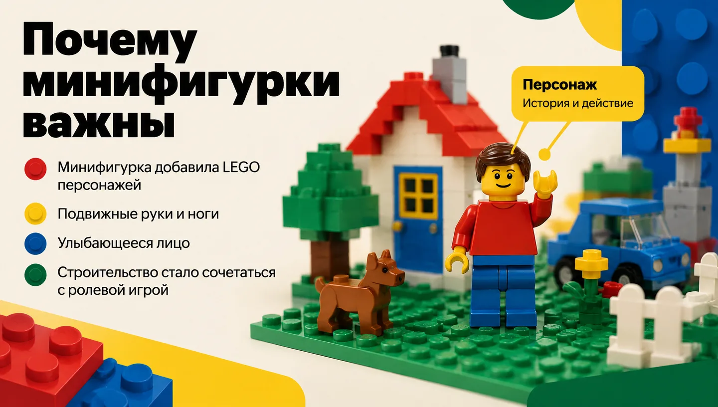 Почему минифигурки важны