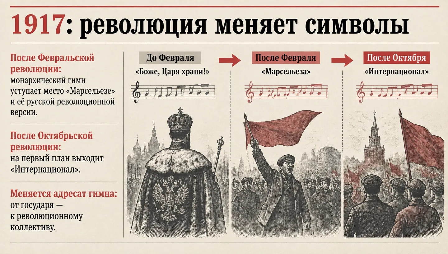 1917: революция меняет символы