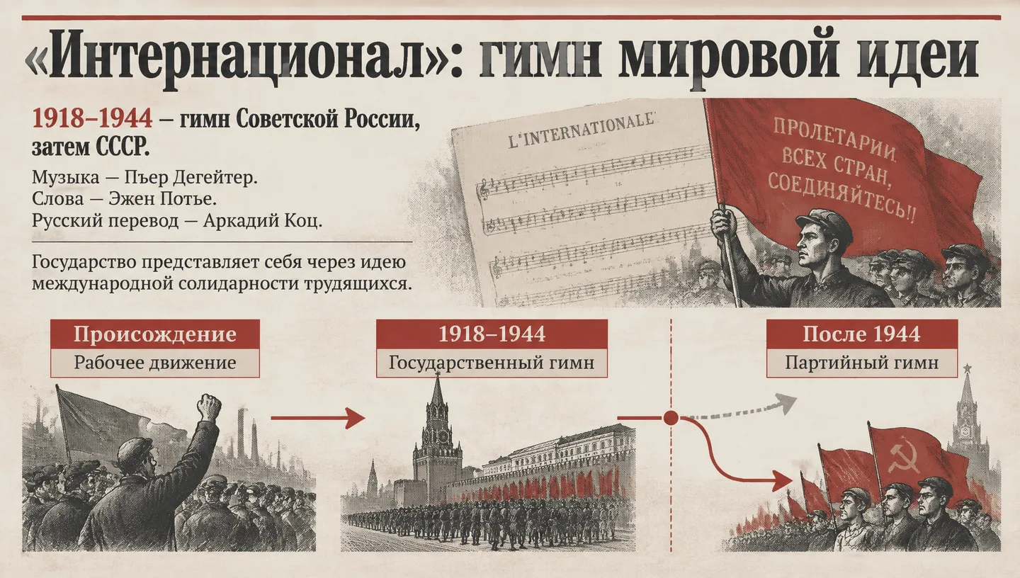 «Интернационал»: гимн мировой идеи
