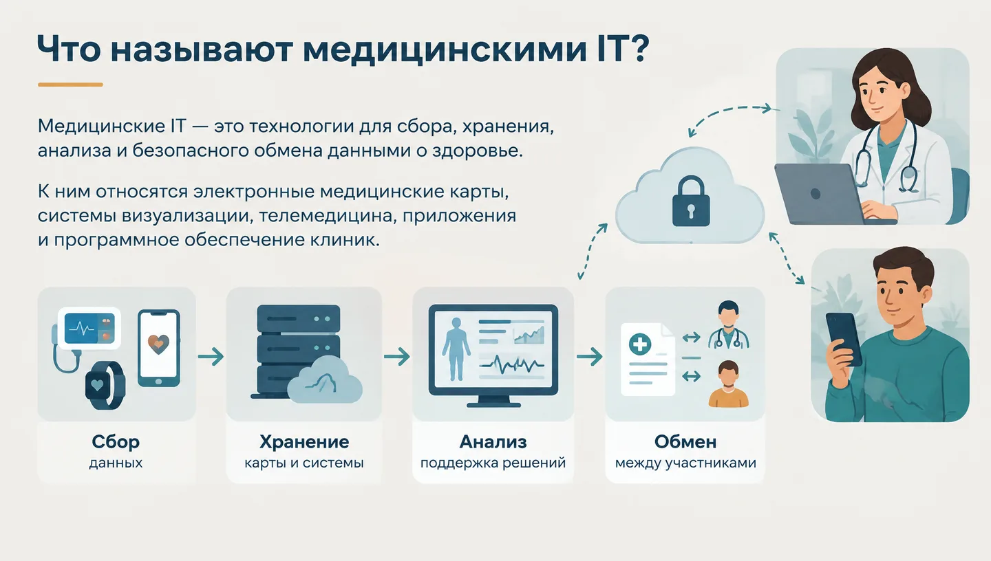 Что называют медицинскими IT?