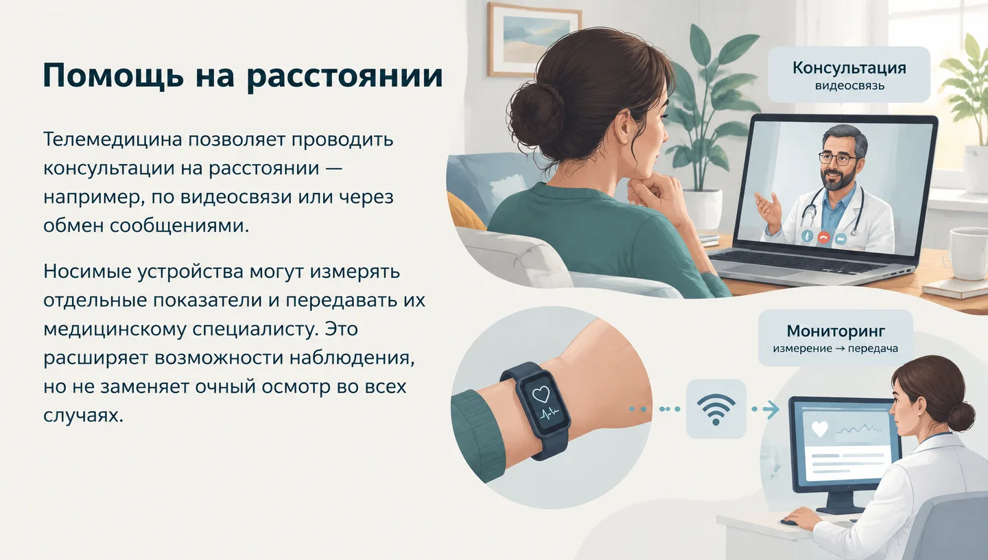 Помощь на расстоянии