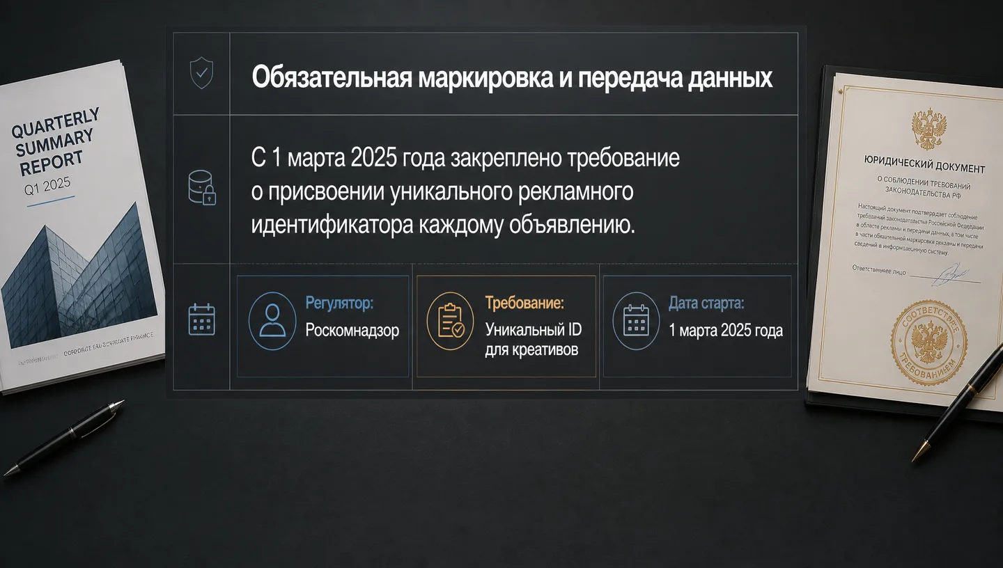Обязательная маркировка и передача данных