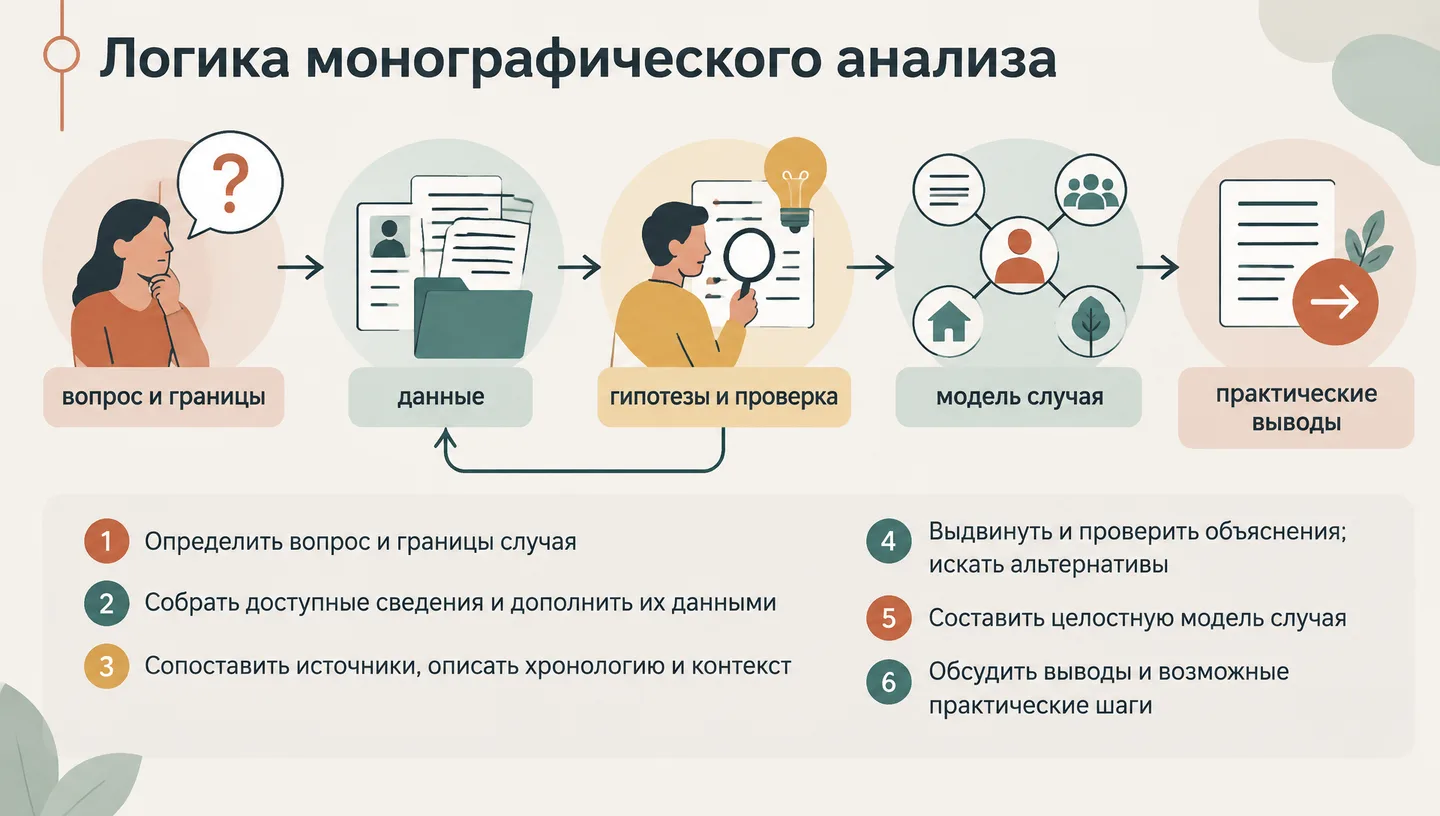 Логика монографического анализа