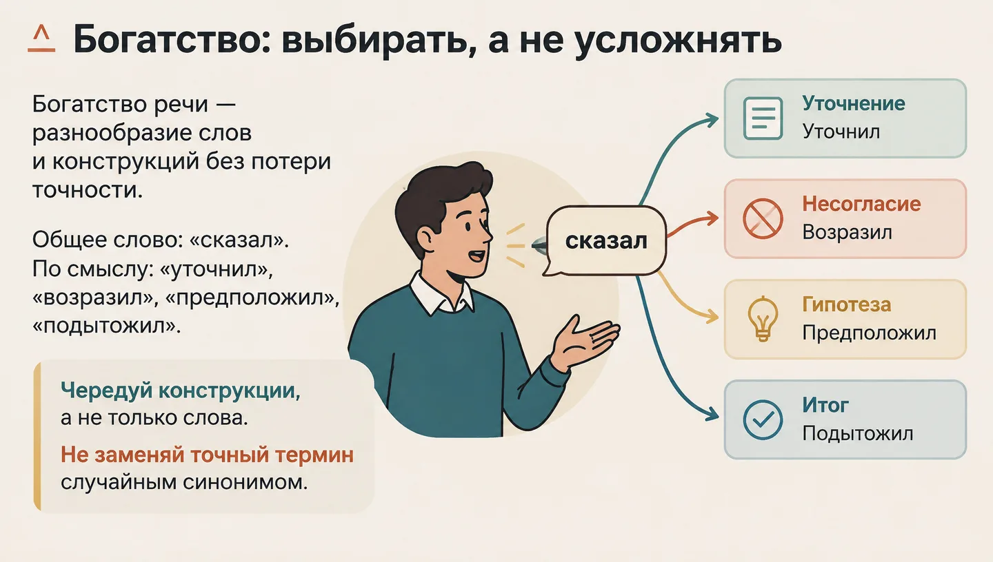 Богатство: выбирать, а не усложнять