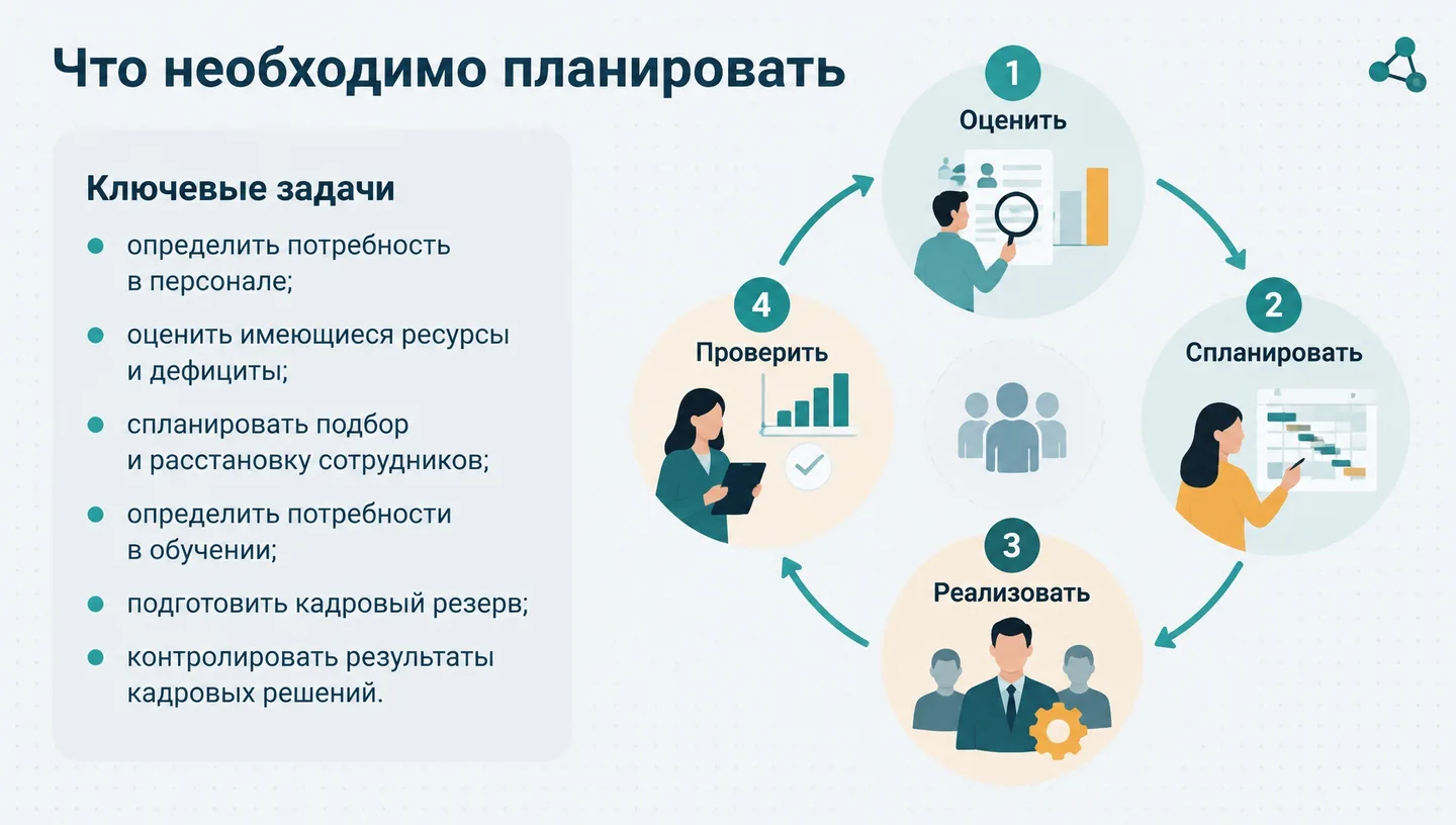Что необходимо планировать