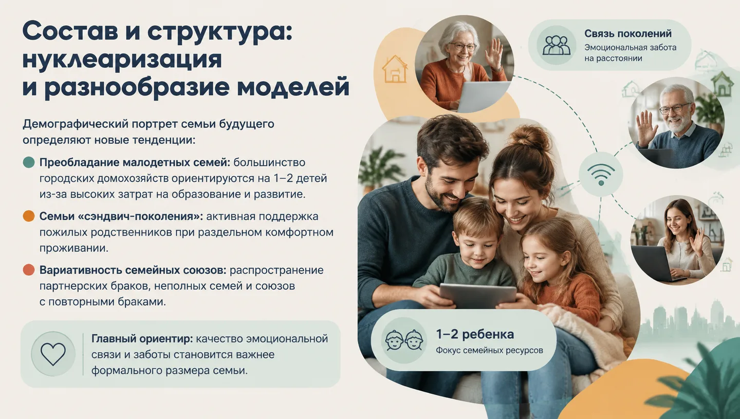Состав и структура: нуклеаризация и разнообразие моделей