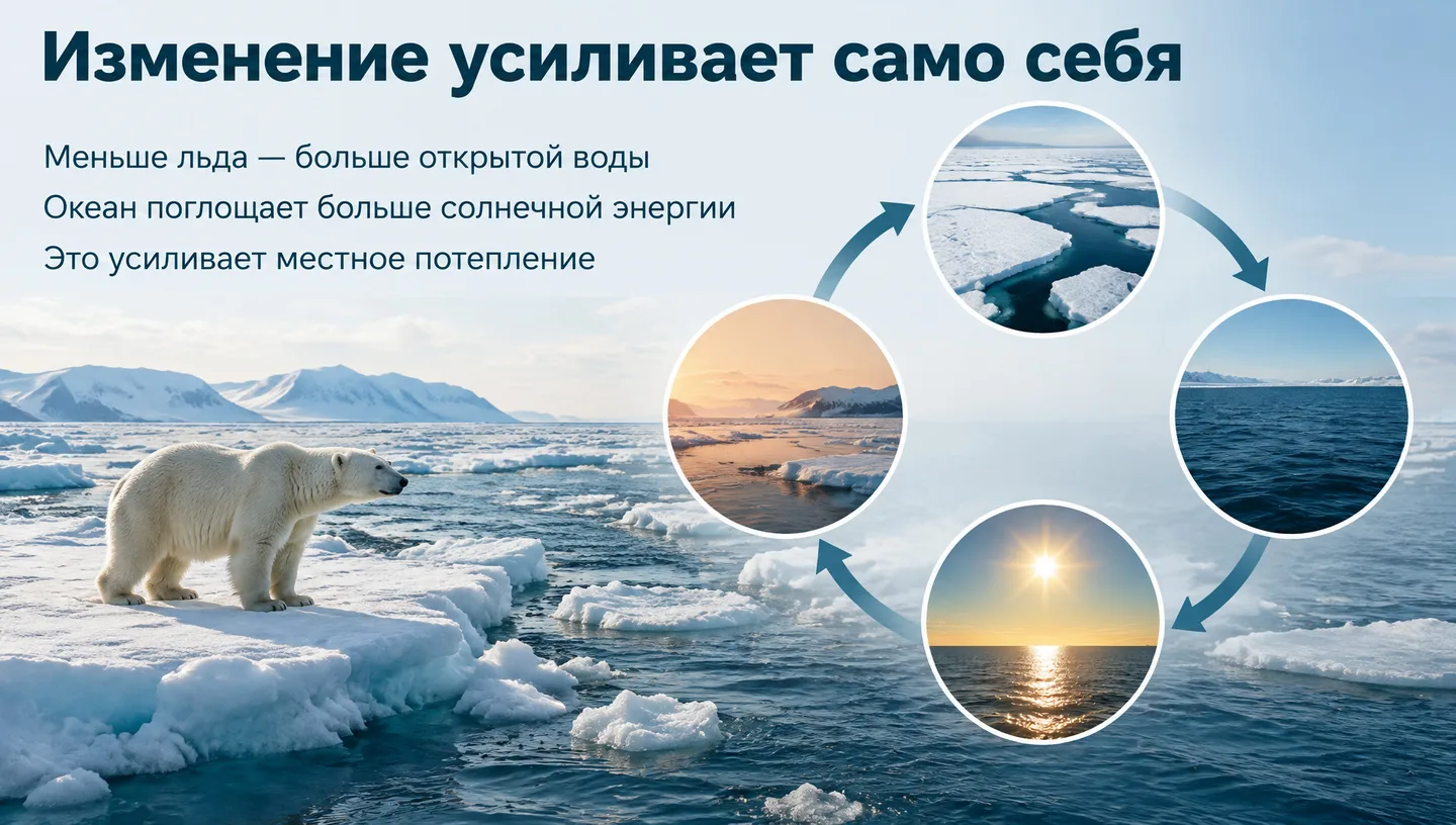 Изменение усиливает само себя