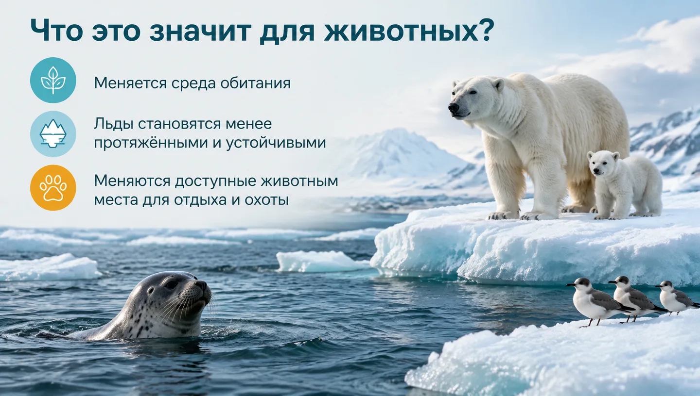 Что это значит для животных?