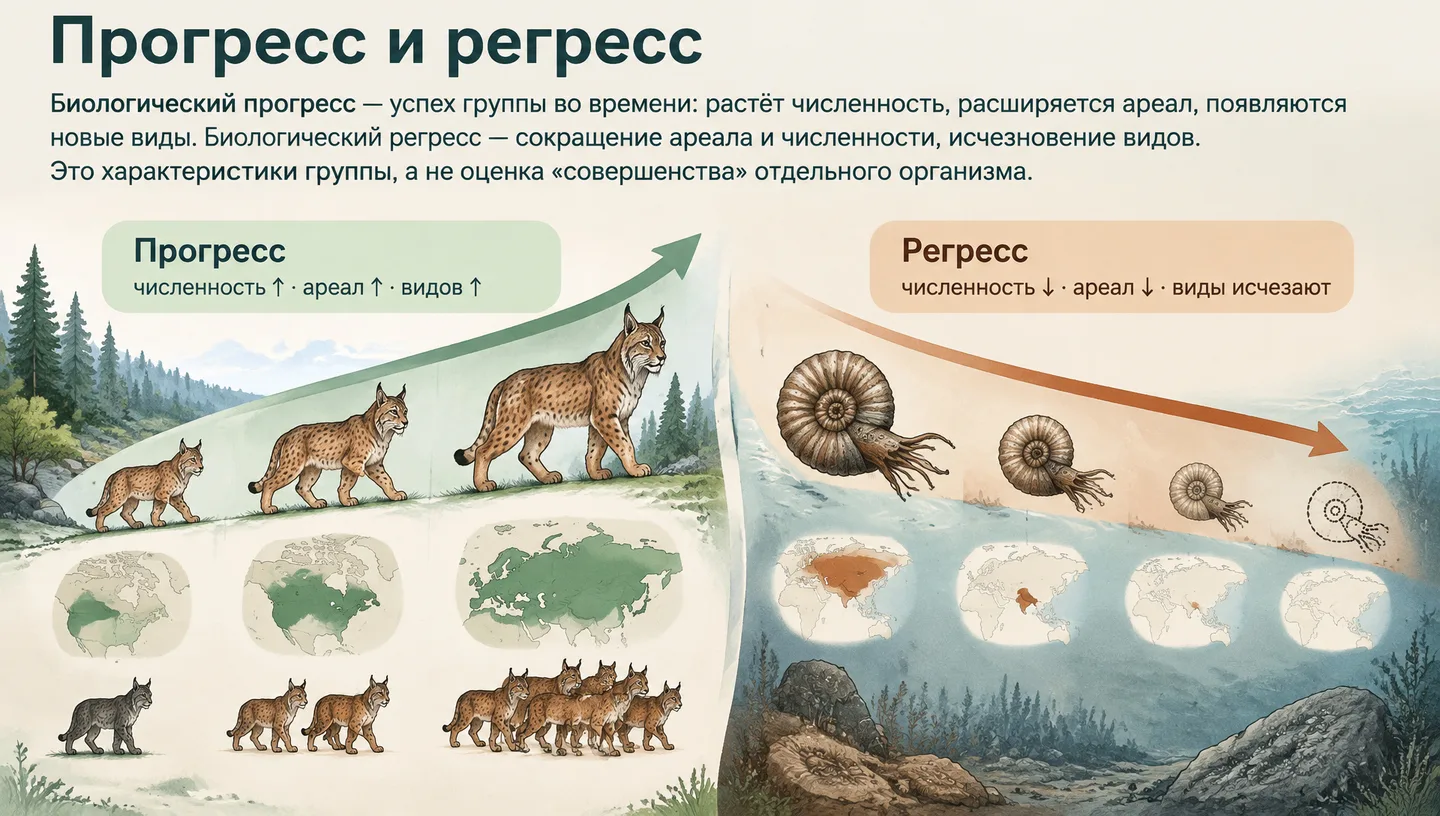 Прогресс и регресс