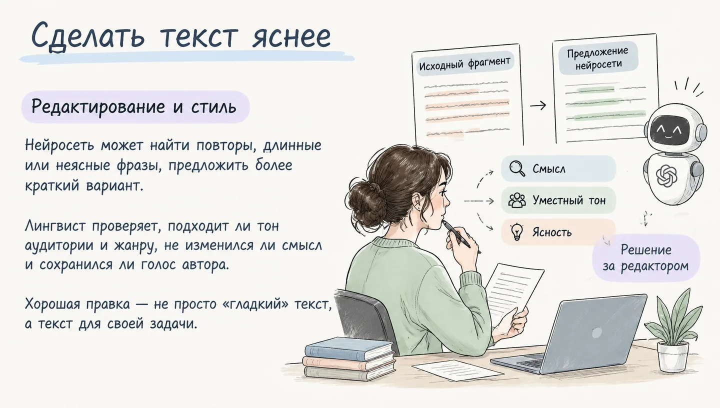 Сделать текст яснее