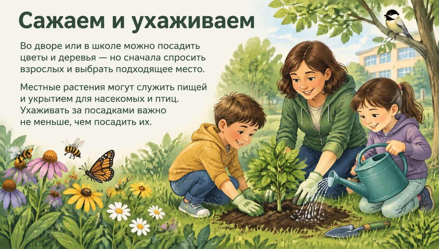 Сажаем и ухаживаем