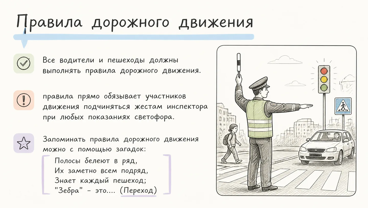Правила дорожного движения