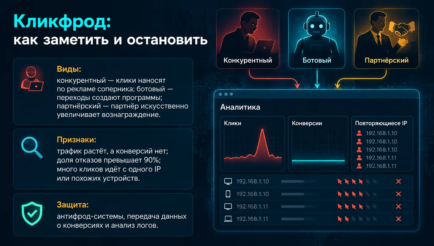 Кликфрод: как заметить и остановить