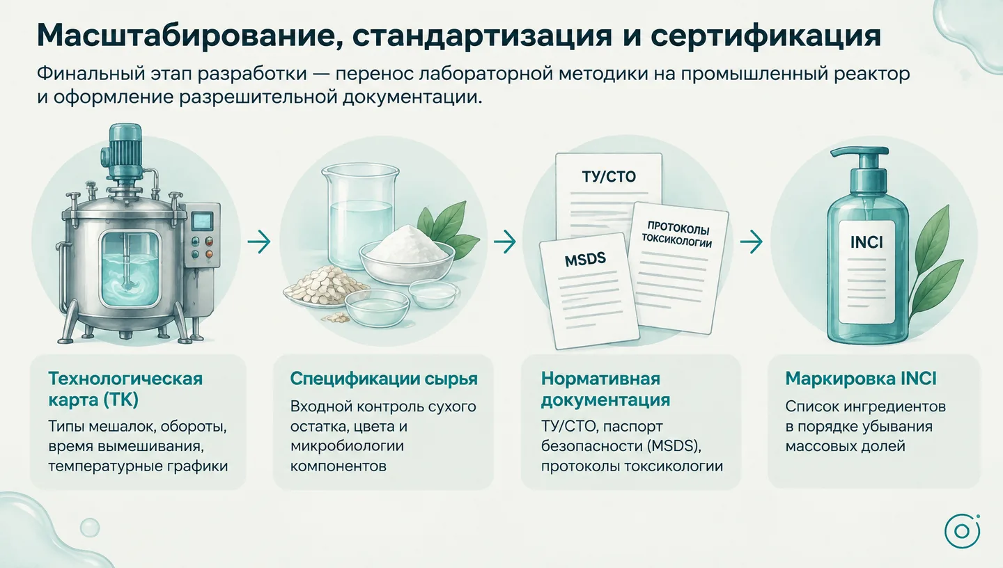 Масштабирование, стандартизация и сертификация