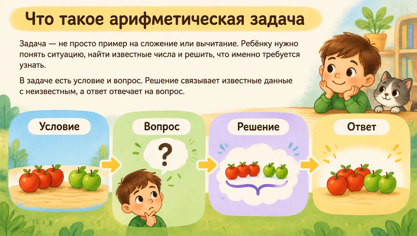 Что такое арифметическая задача