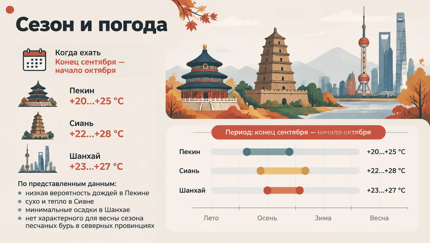 Сезон и погода