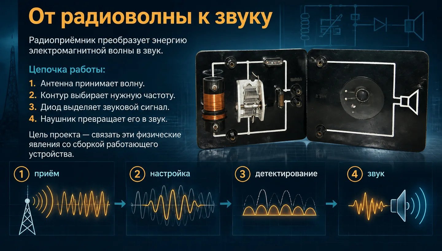 От радиоволны к звуку
