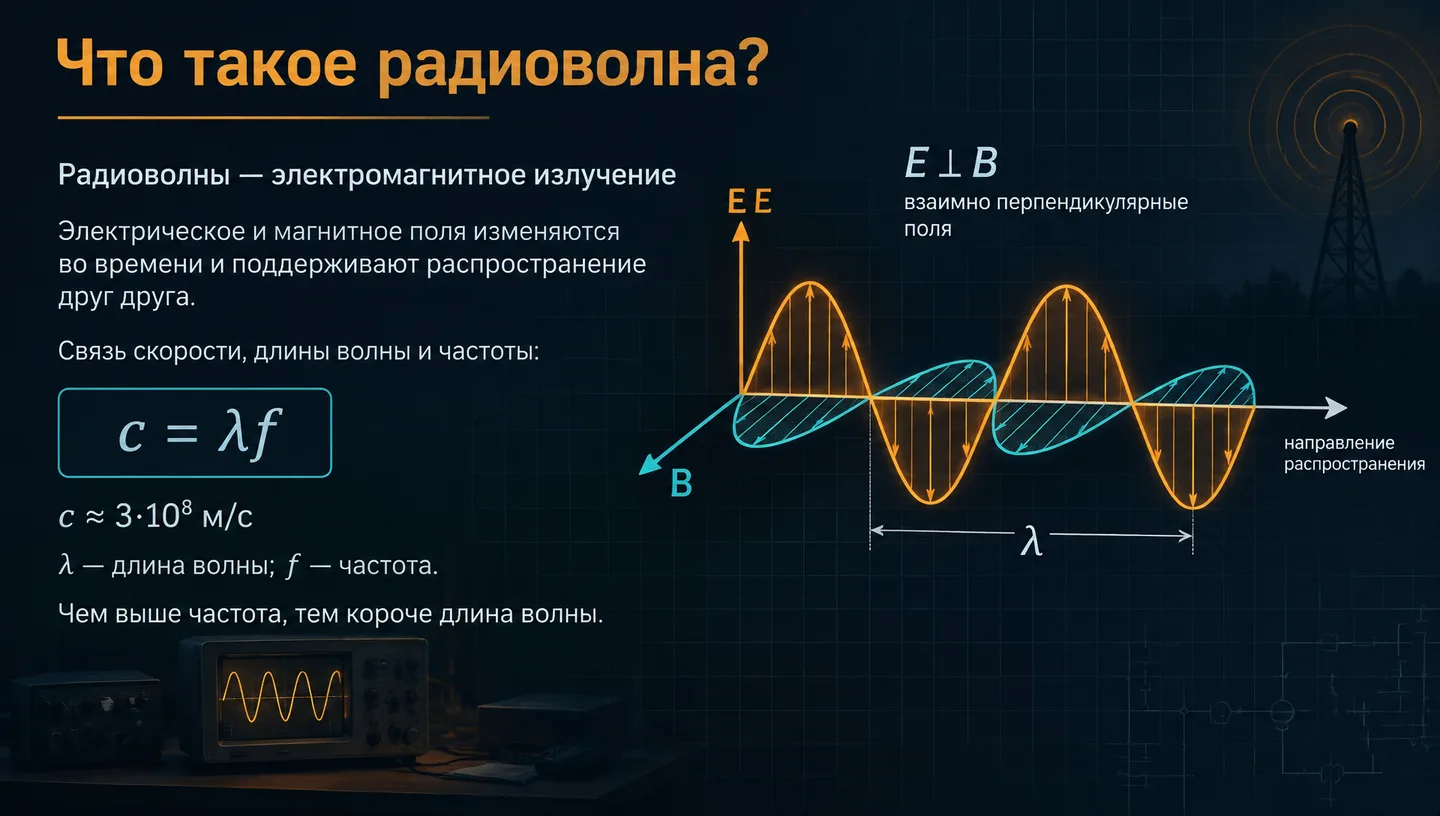 Что такое радиоволна?