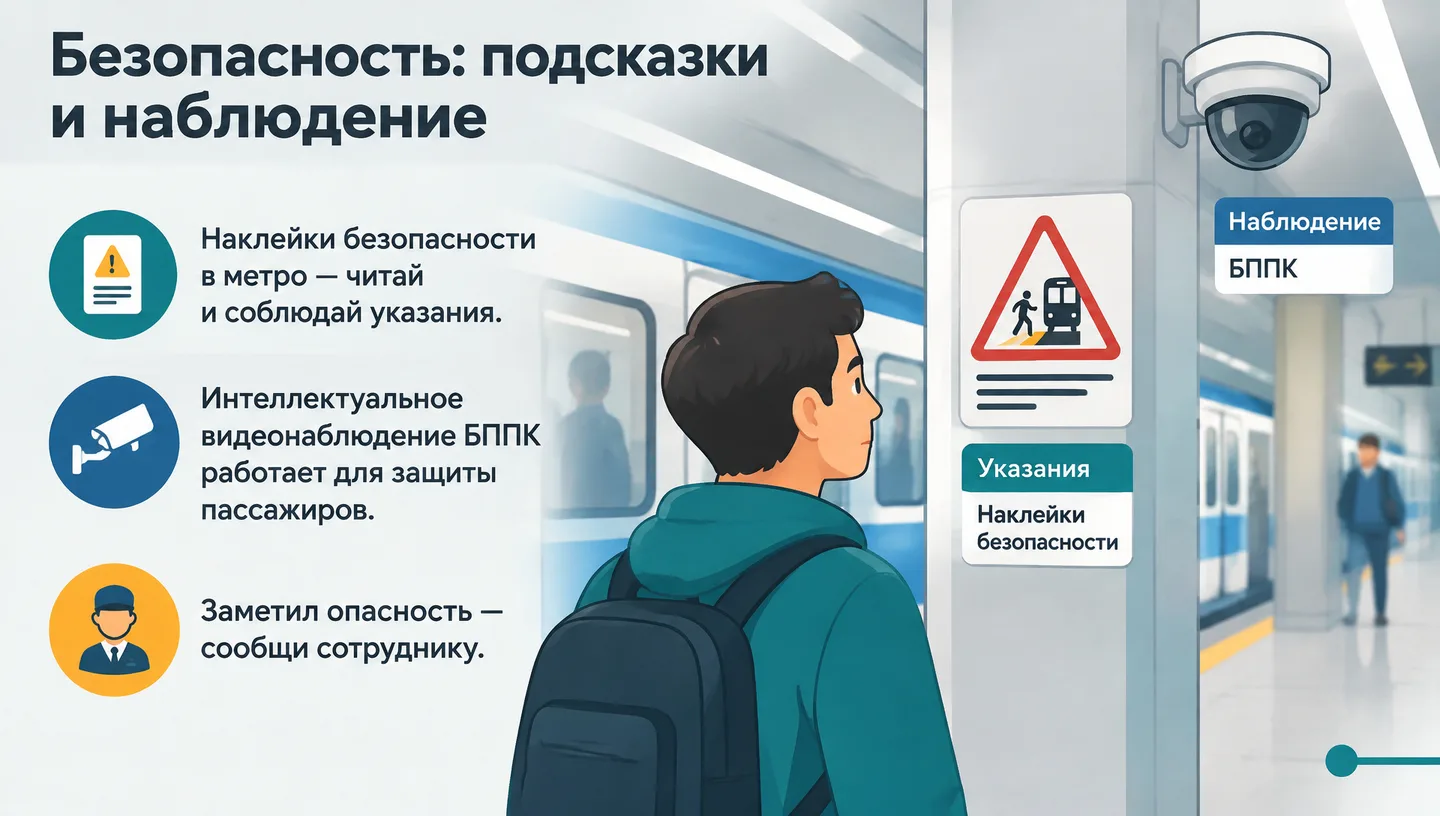 Безопасность: подсказки и наблюдение