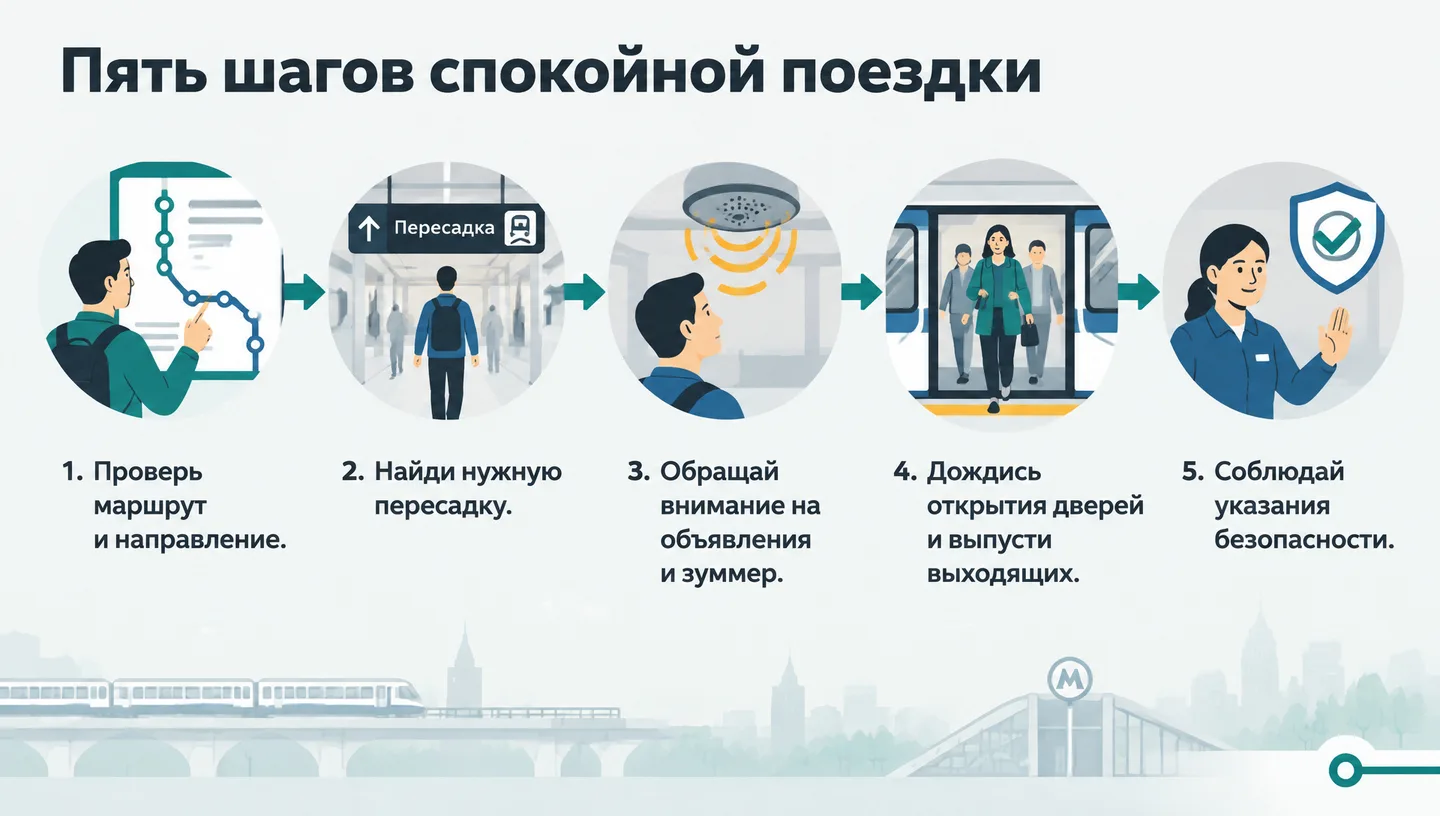 Пять шагов спокойной поездки