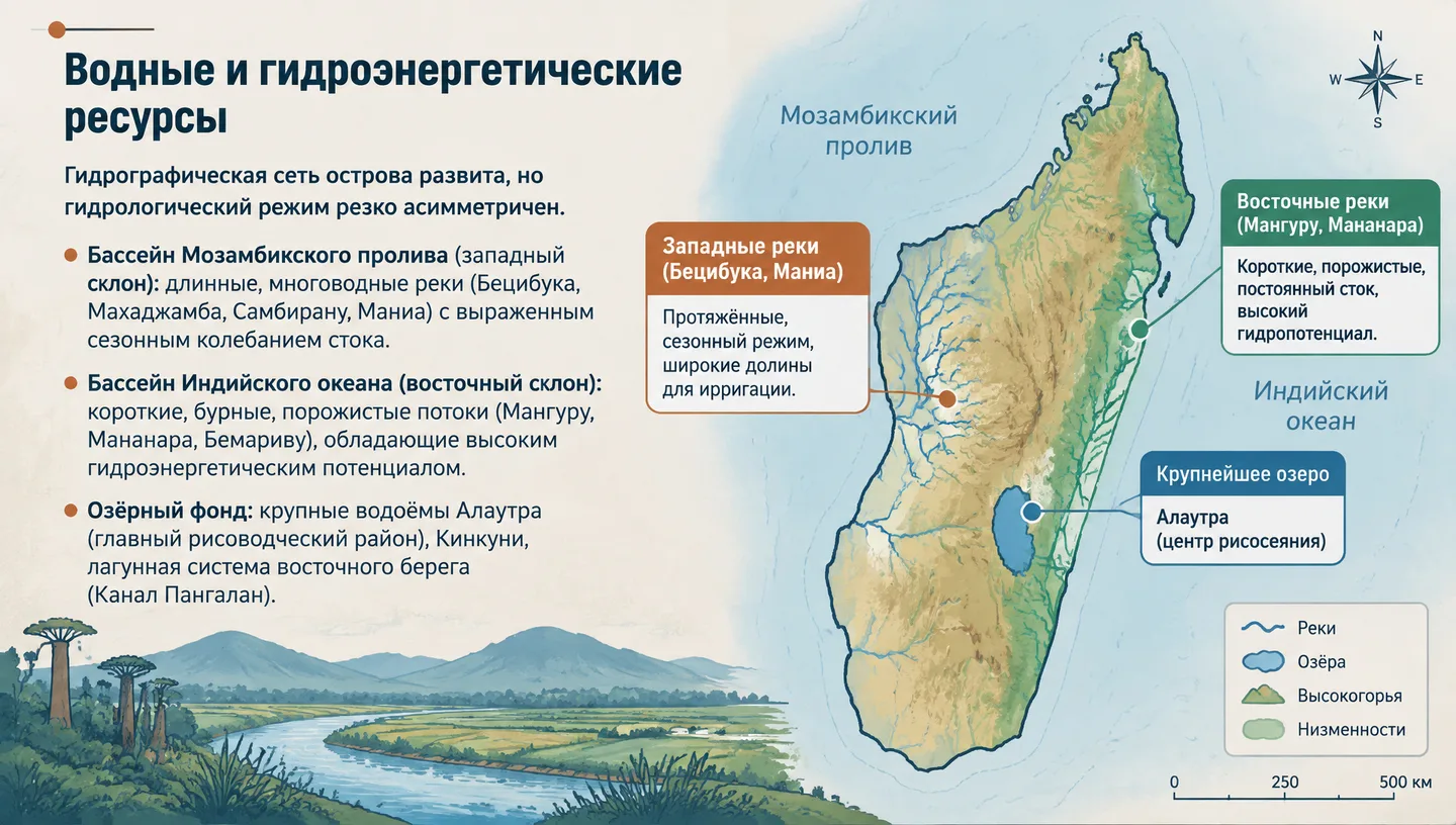 Водные и гидроэнергетические ресурсы