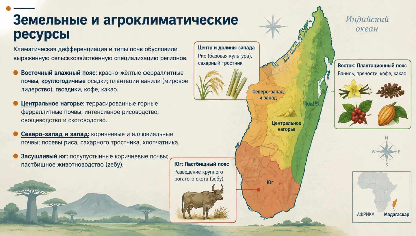 Земельные и агроклиматические ресурсы