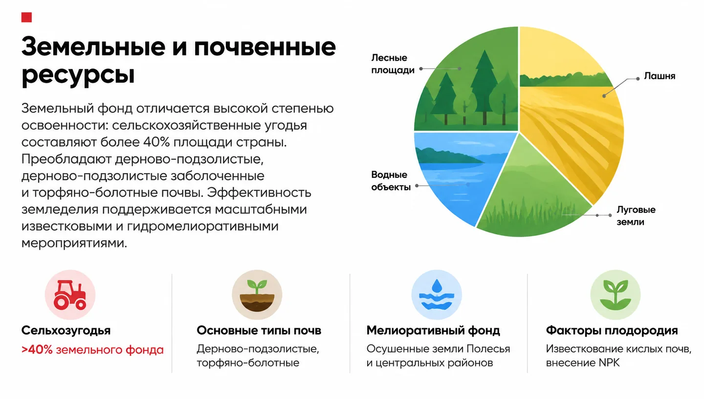 Земельные и почвенные ресурсы
