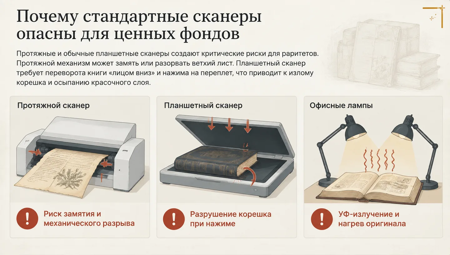 Почему стандартные сканеры опасны для ценных фондов