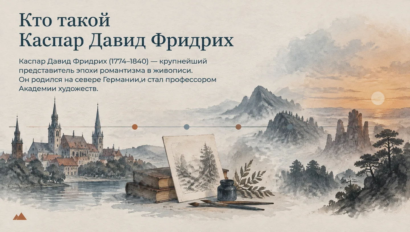 Кто такой Каспар Давид Фридрих