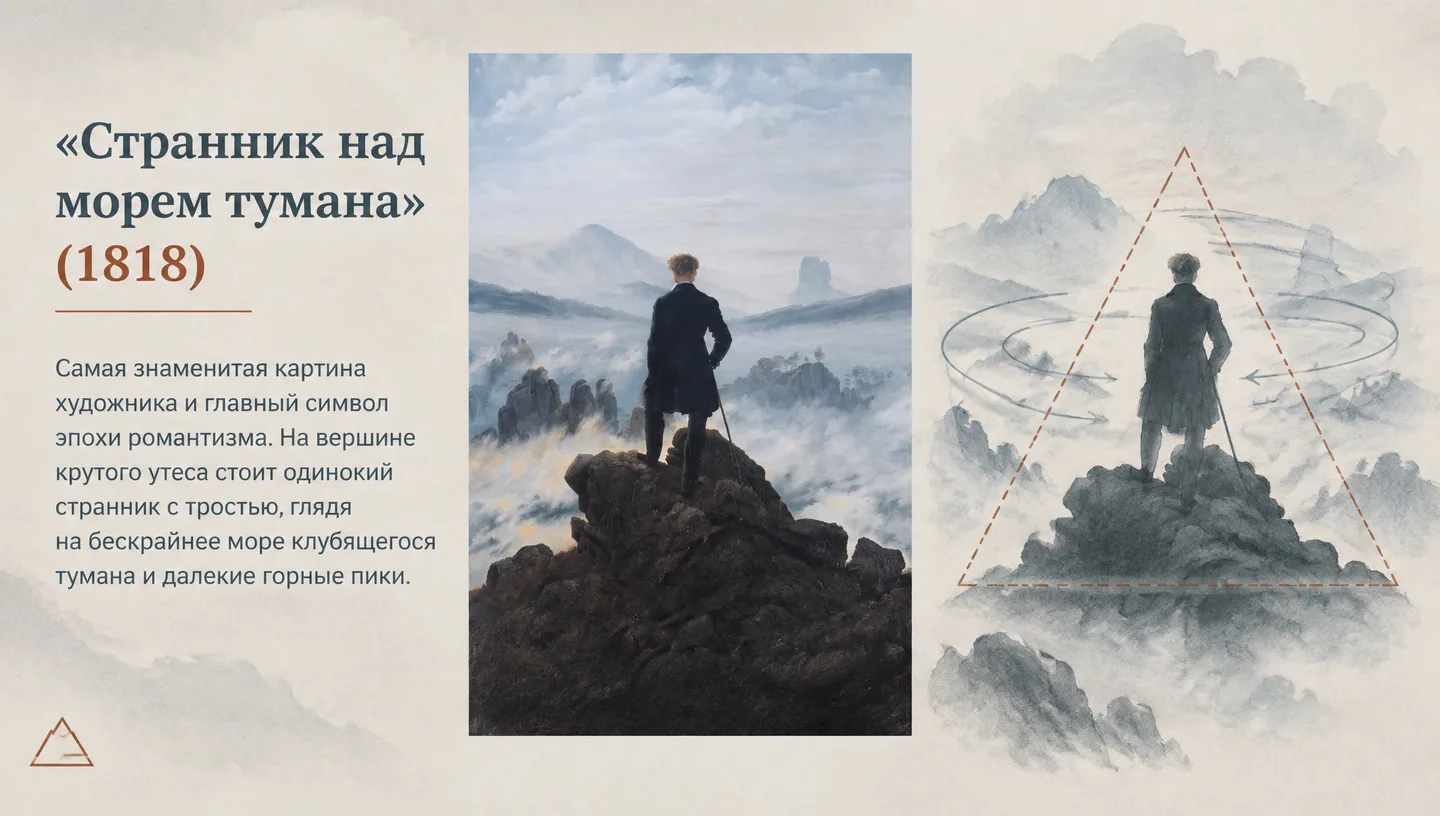 «Странник над морем тумана» (1818)